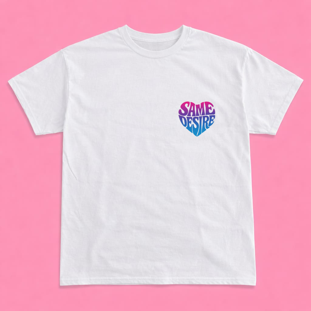 SAME HEART short sleeve t-shirt