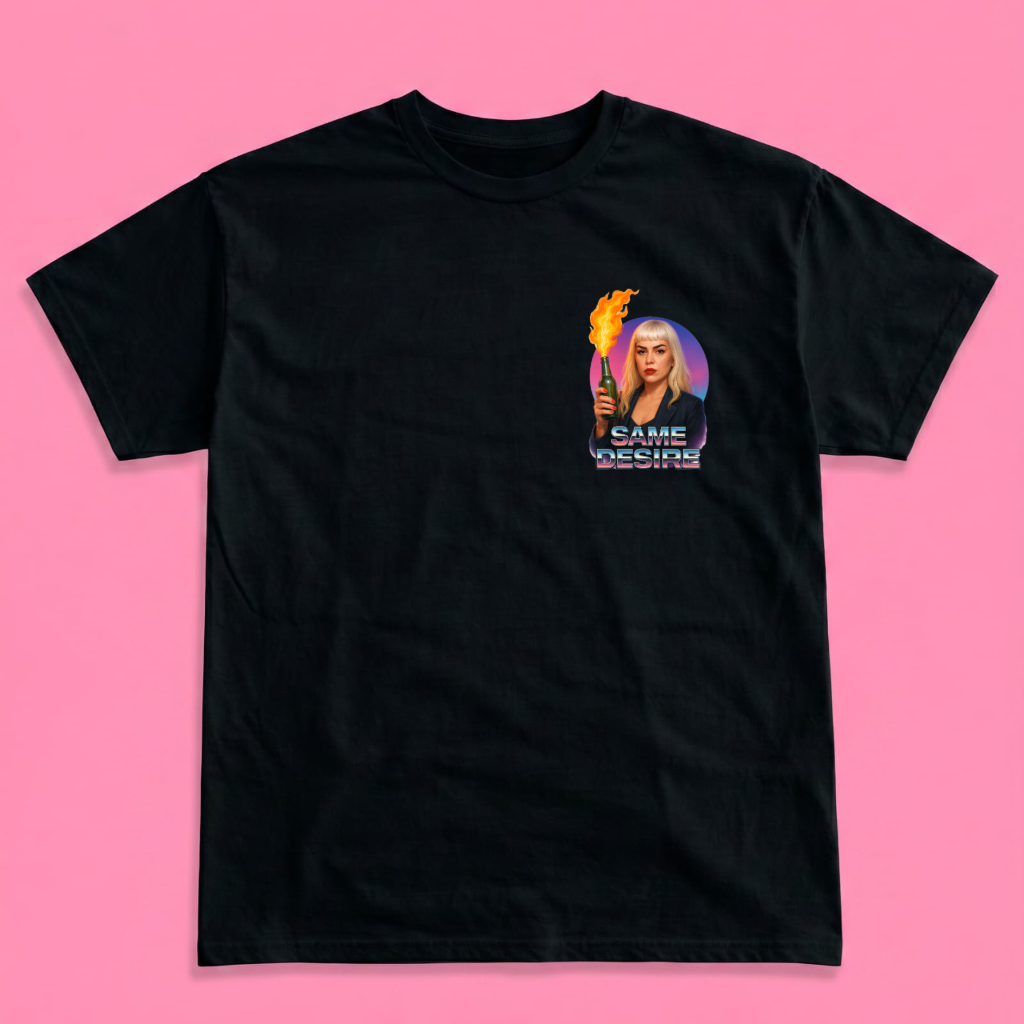 SAME DESIRE / SAME RAGE short sleeve t-shirt