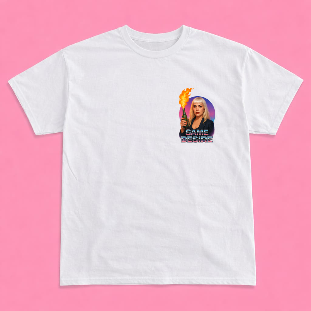 SAME DESIRE / SAME RAGE short sleeve t-shirt