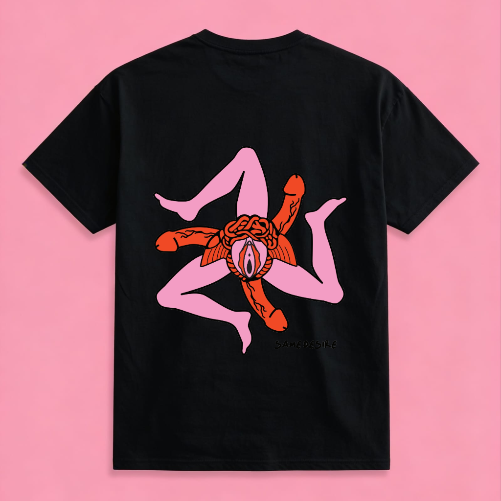 BIBLICALLY ACCURATE TRISKELION short sleeve t-shirt