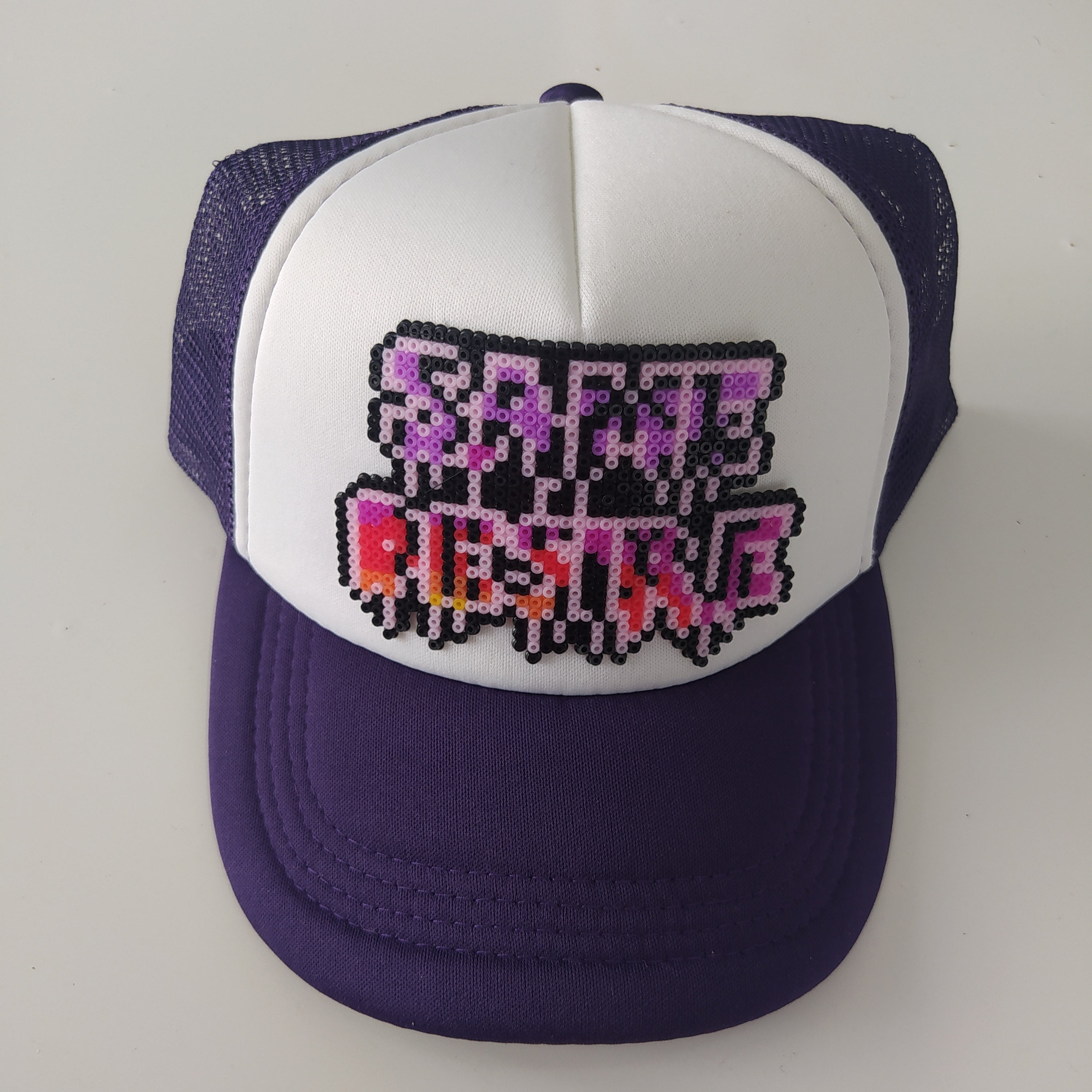 Same desire embroidered logo trucker hat